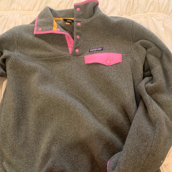 Patagonia Synchilla Button up Sweatshirt - Picture 1 of 3
